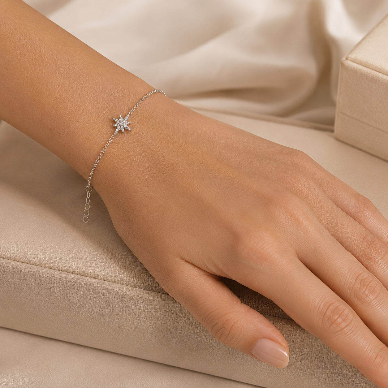 Celestial Star Charm Bracelet