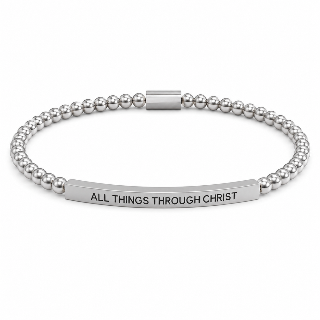 Faith Message Beaded Bracelet