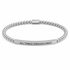 Faith Message Beaded Bracelet