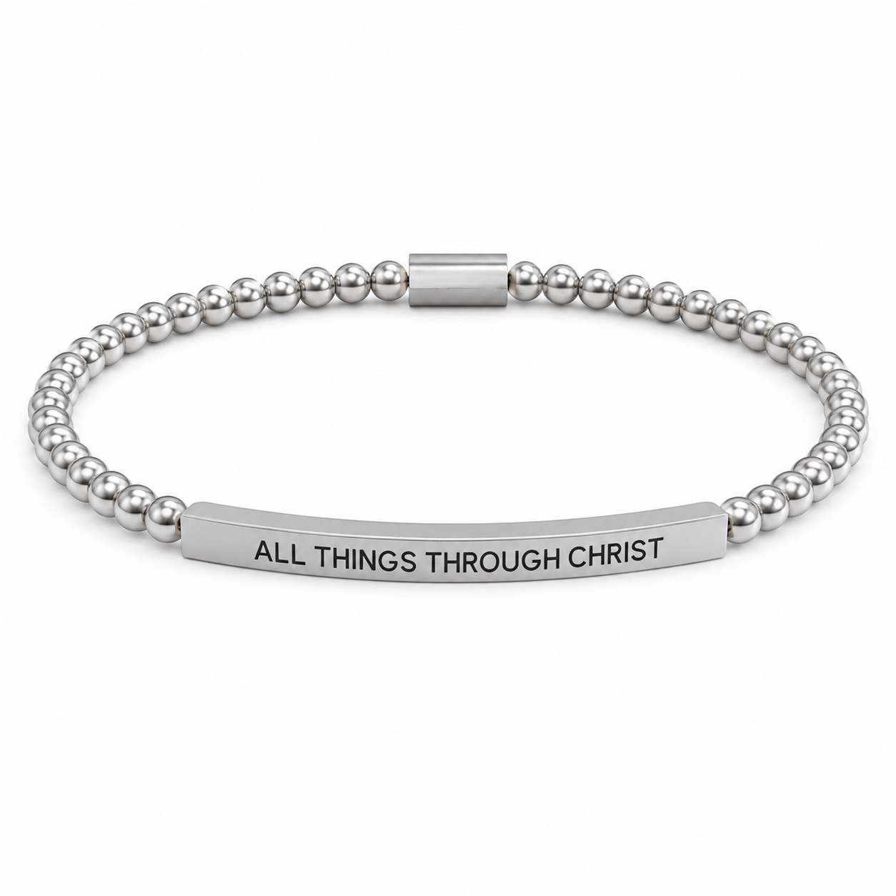 Faith Message Beaded Bracelet