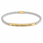 Faith Message Beaded Bracelet