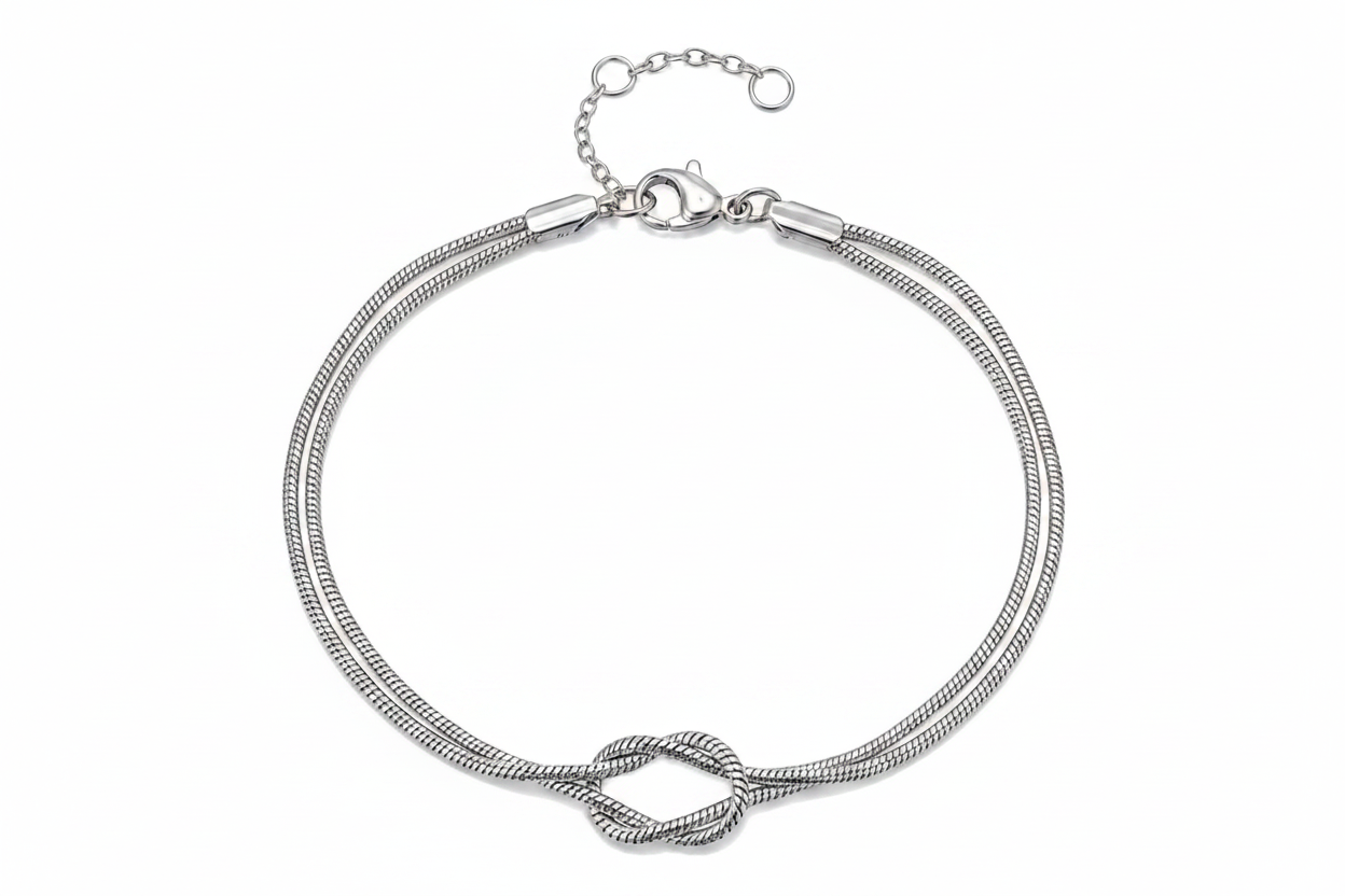 Minimal Knot Bracelet