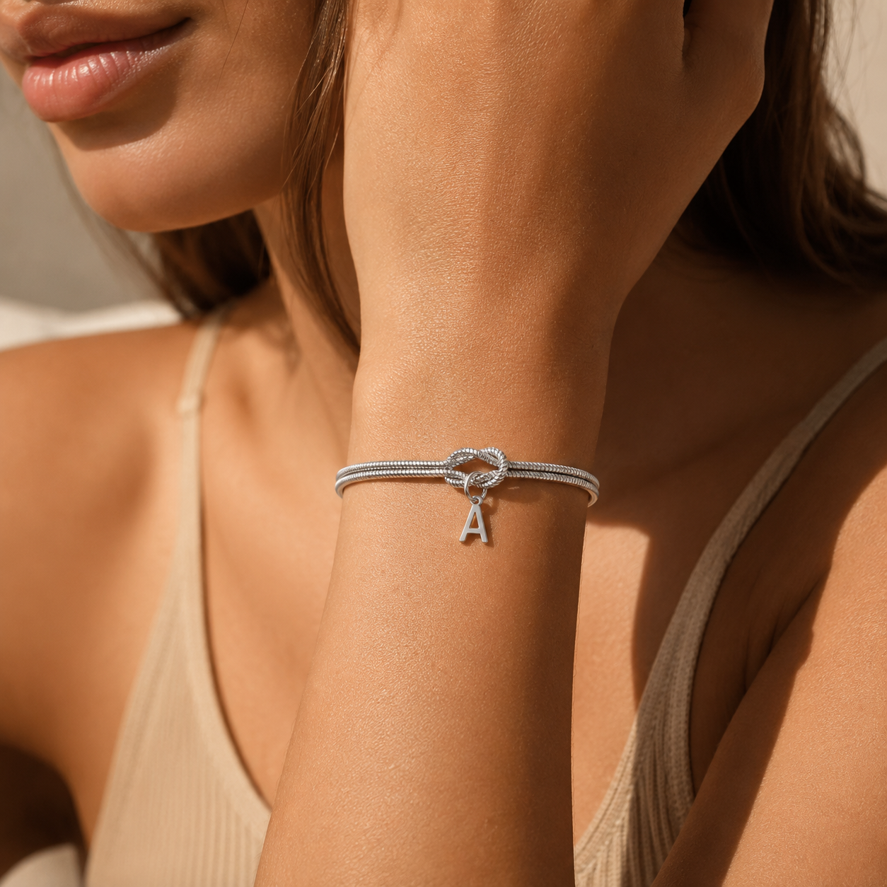 Signature Initial Bracelet