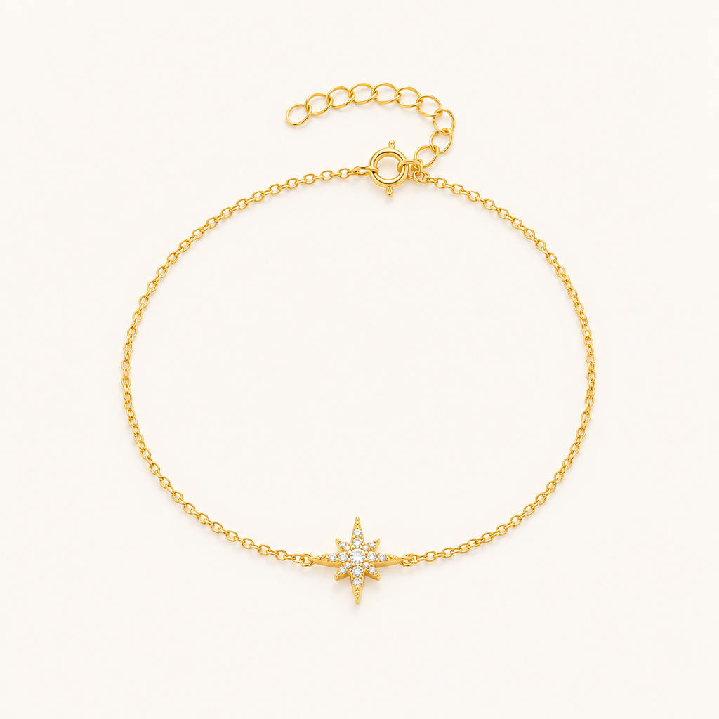 Celestial Star Charm Bracelet