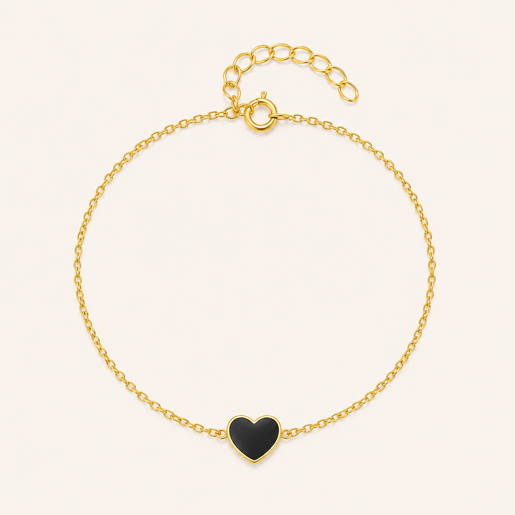 Heart Charm Bracelet