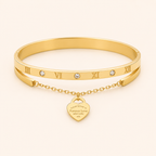 Roman Love Bangle