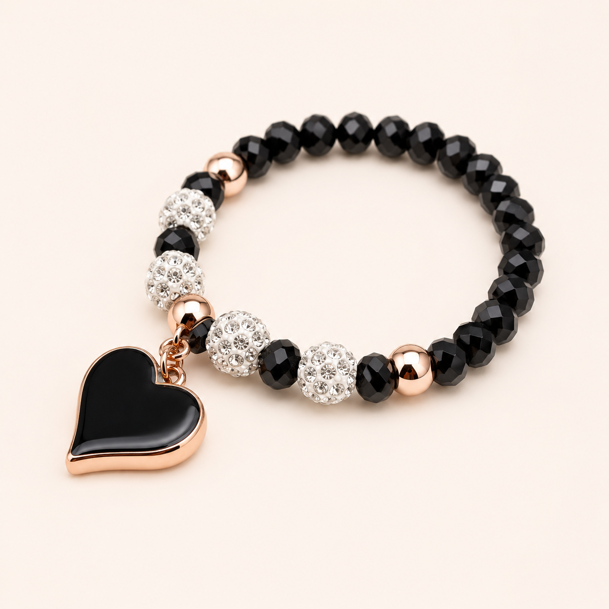 Crystal Heart Bracelet