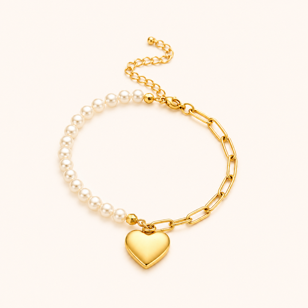 Two-Tone Pearl Bracelet