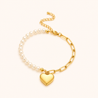Two-Tone Pearl Bracelet