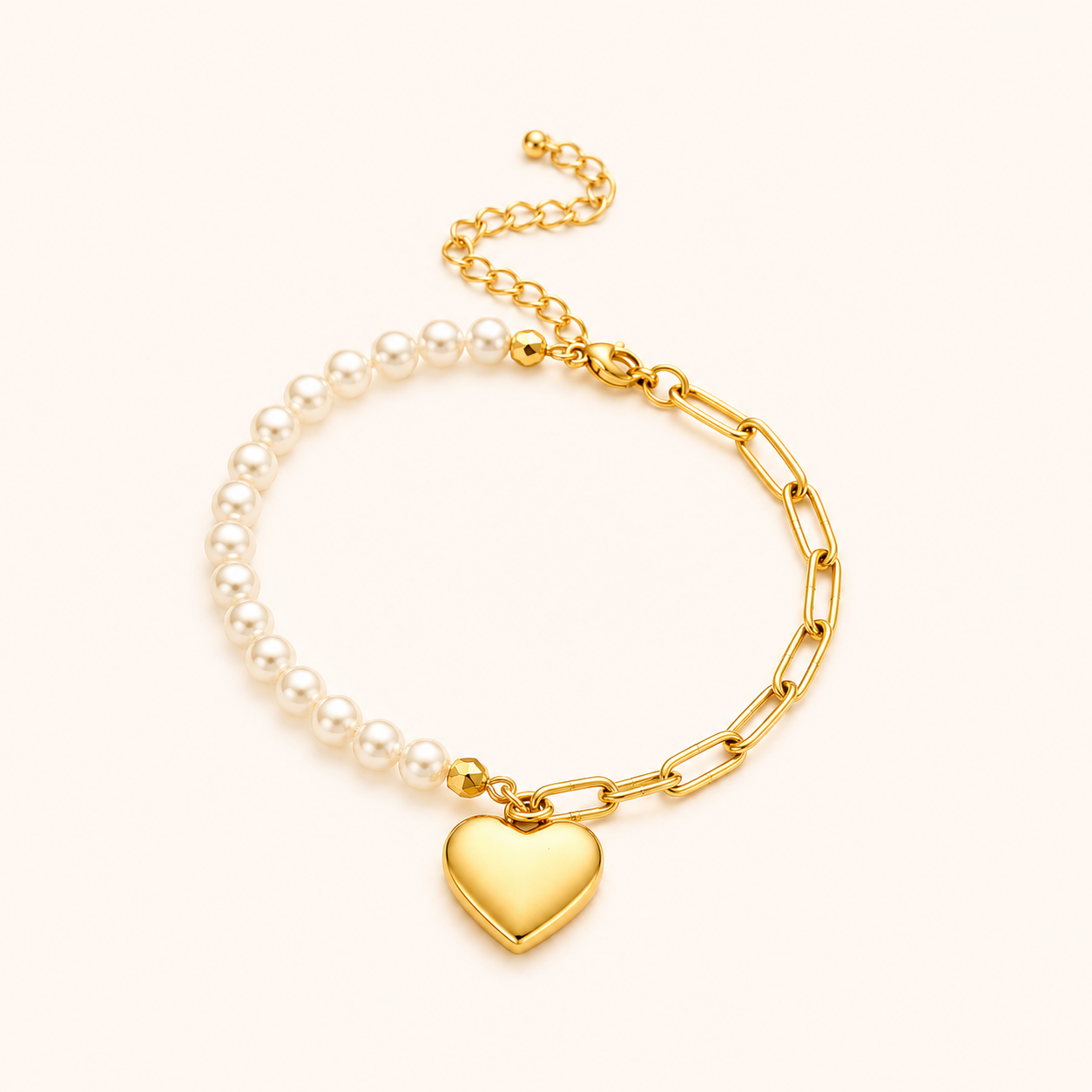 Two-Tone Pearl Bracelet