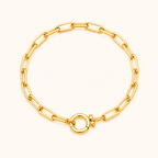 Paperclip Chain Bracelet And Necklace