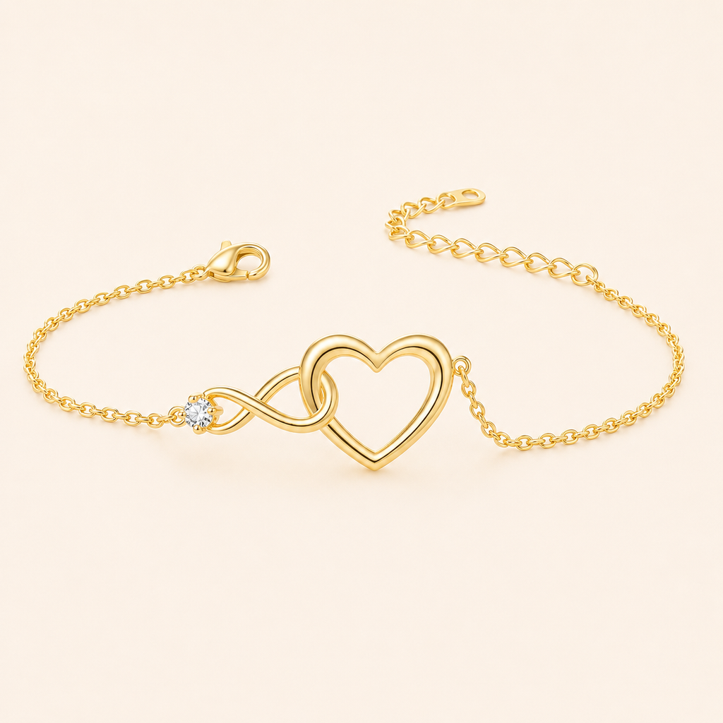 Infinity Heart Bracelet