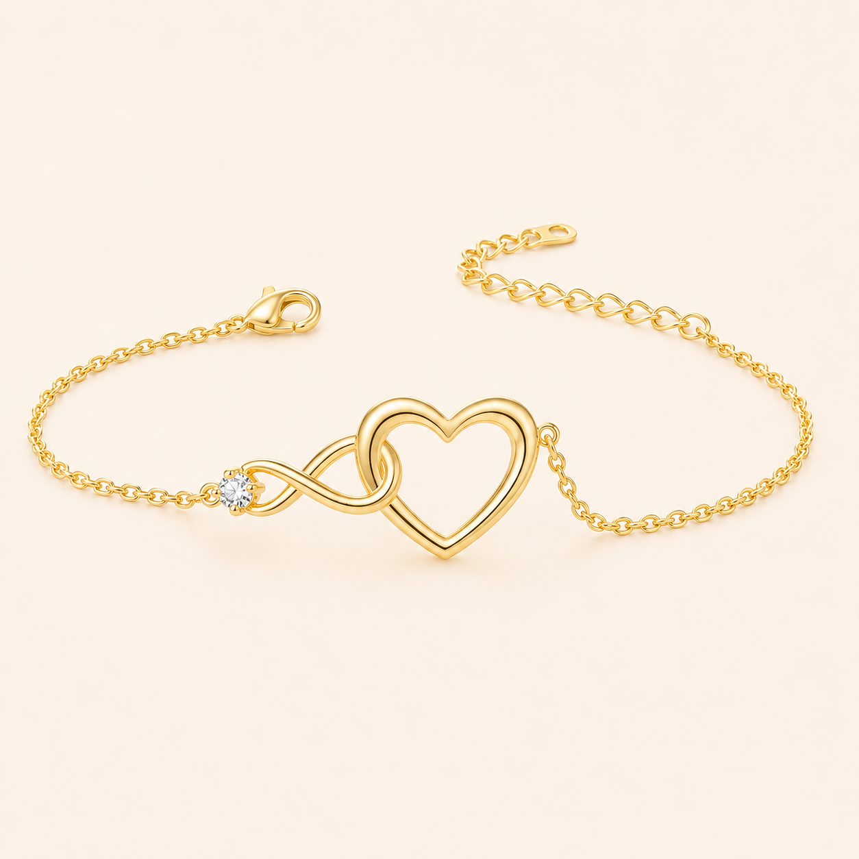 Infinity Heart Bracelet