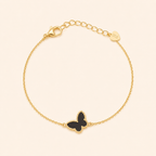 Black Butterfly Bracelet