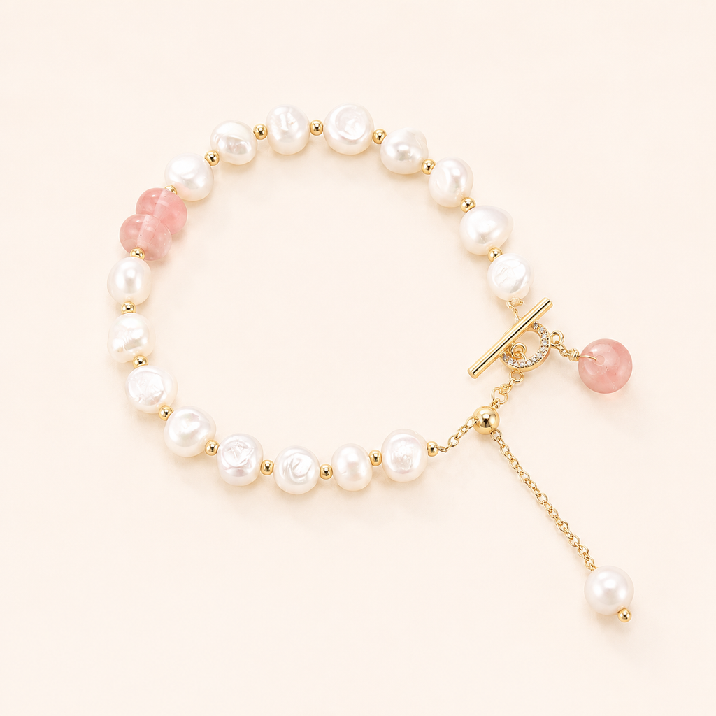 Freshwater Pearl Toggle Bracelet