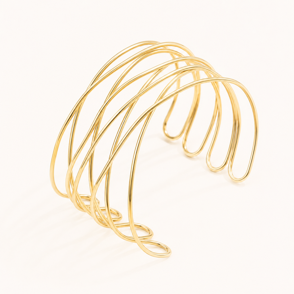 Sculpted Layer Cuff Bracelet