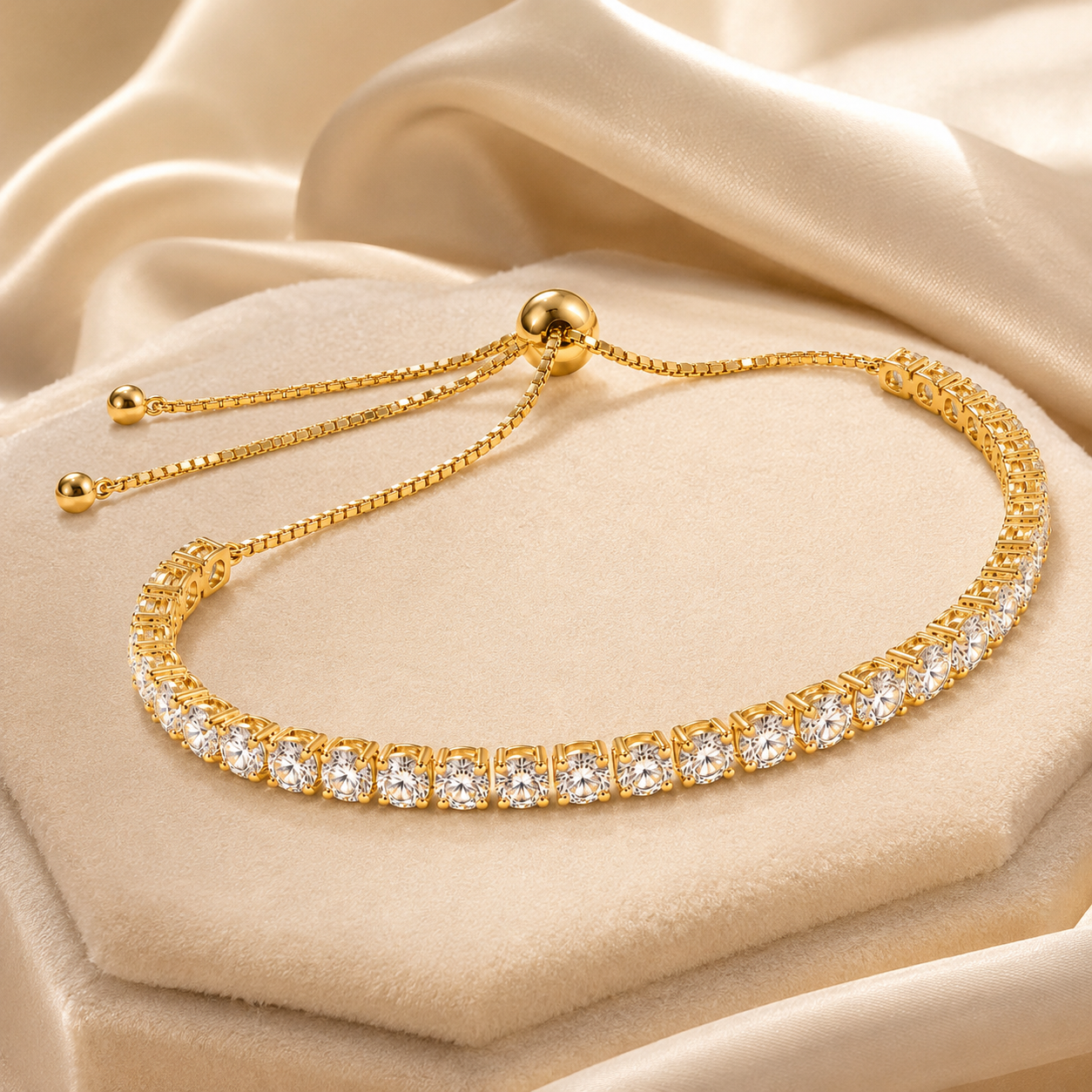 Zircon Tennis Bracelet