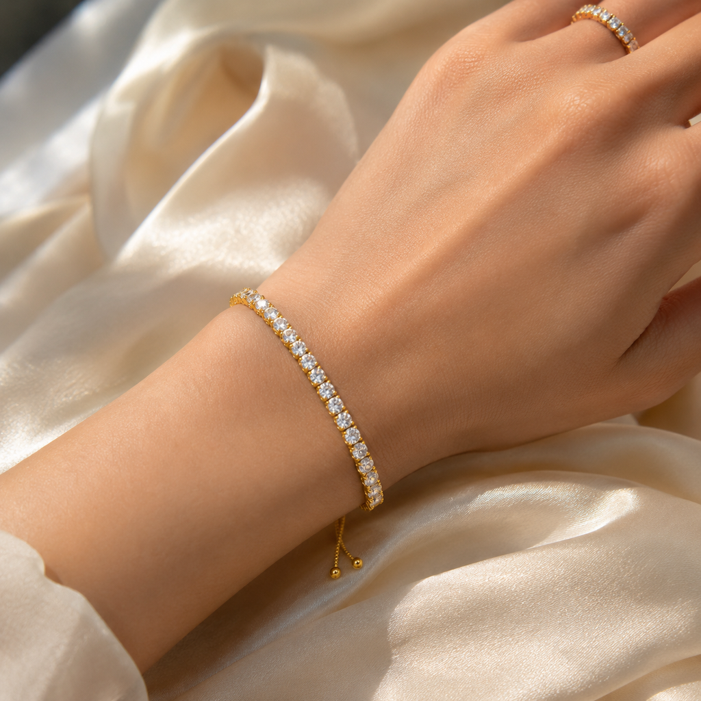Zircon Tennis Bracelet