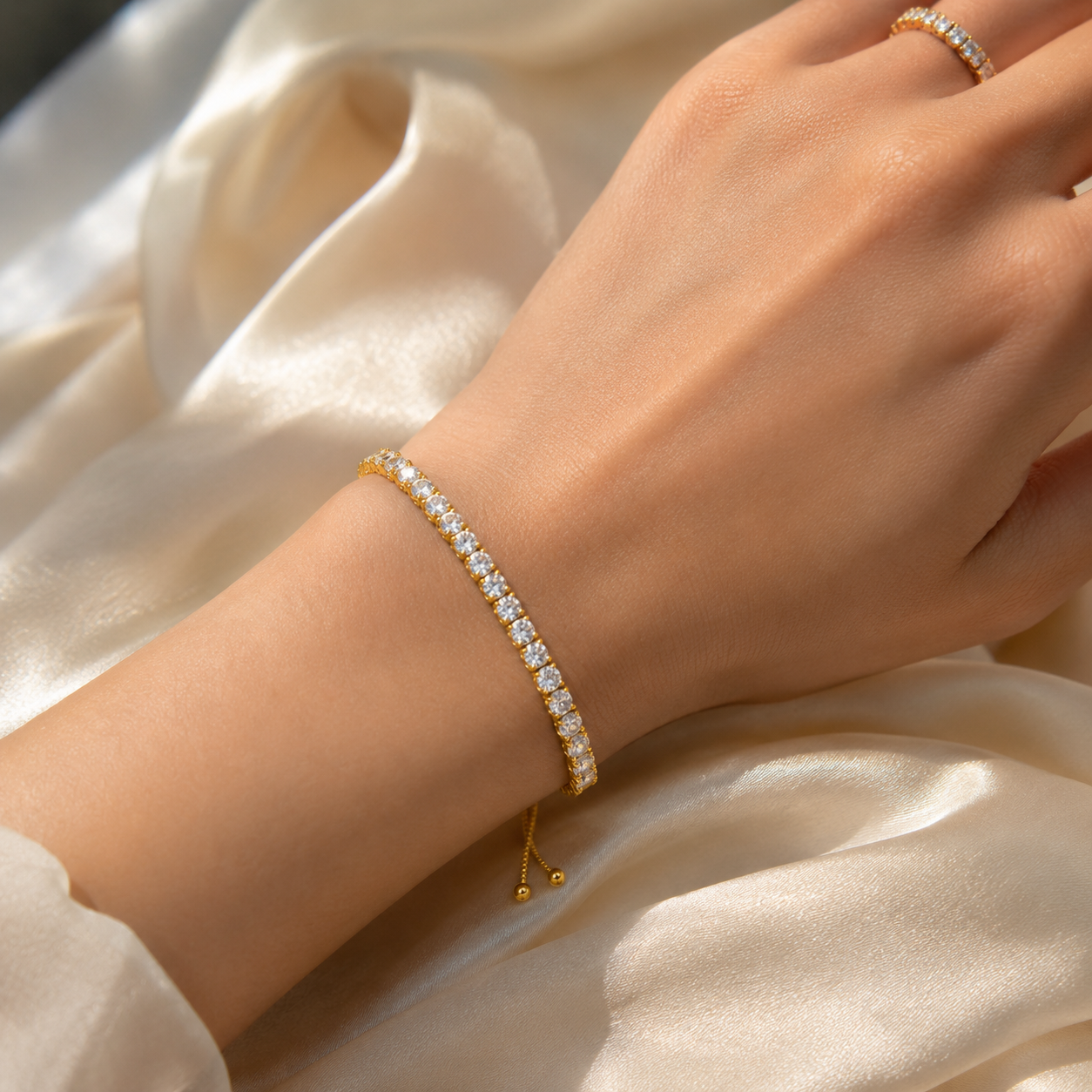 Zircon Tennis Bracelet
