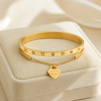 Roman Love Bangle