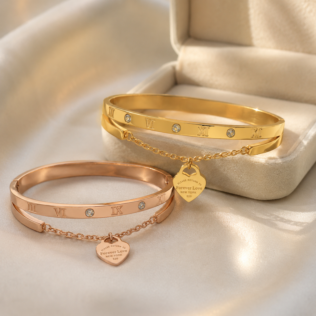 Roman Love Bangle