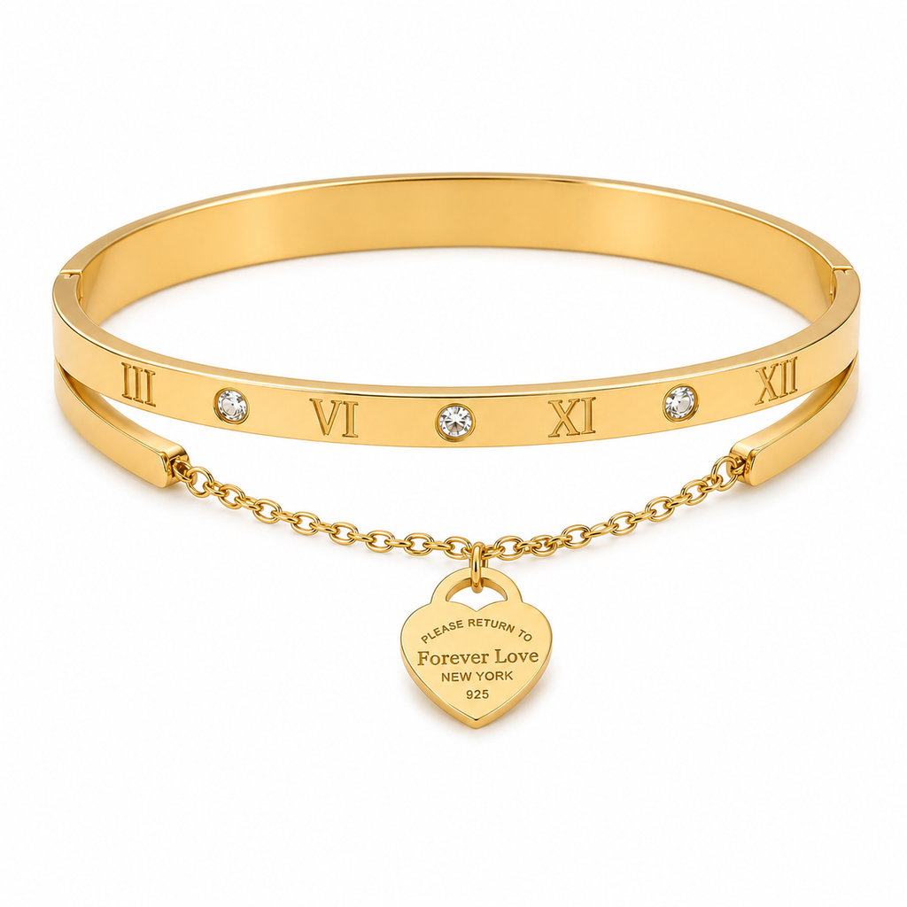 Roman Love Bangle