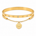 Roman Love Bangle
