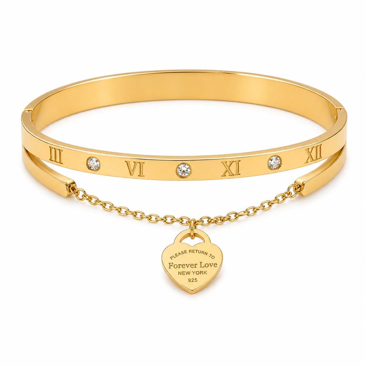 Roman Love Bangle
