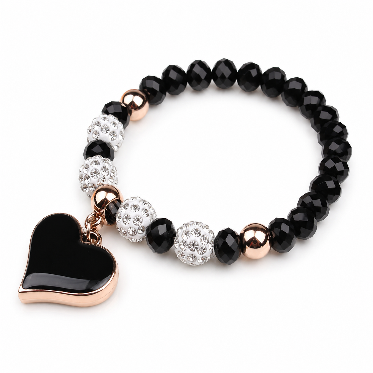Crystal Heart Bracelet
