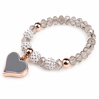 Crystal Heart Bracelet