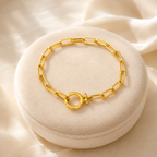 Paperclip Chain Bracelet And Necklace