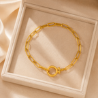 Paperclip Chain Bracelet And Necklace
