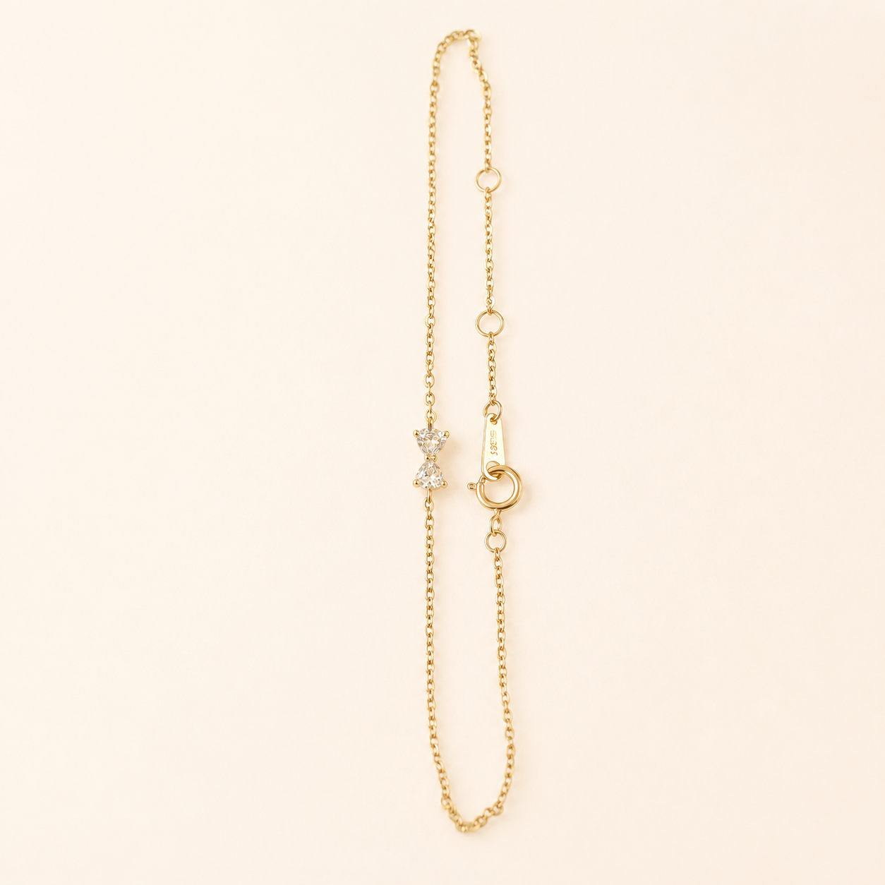 Bow Charm Bracelet