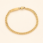 Gold-Plated Chain Bracelet