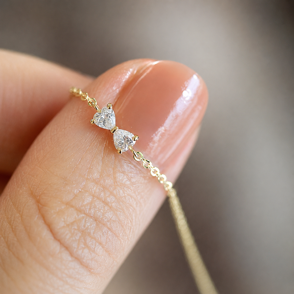 Bow Charm Bracelet
