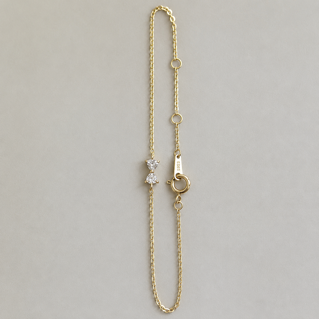 Bow Charm Bracelet