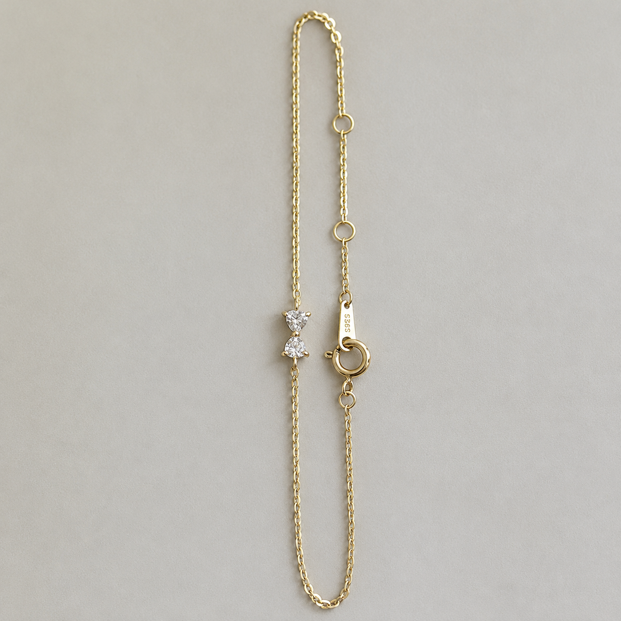 Bow Charm Bracelet