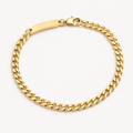 Gold-Plated Chain Bracelet