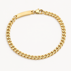 Gold-Plated Chain Bracelet