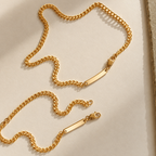 Gold-Plated Chain Bracelet
