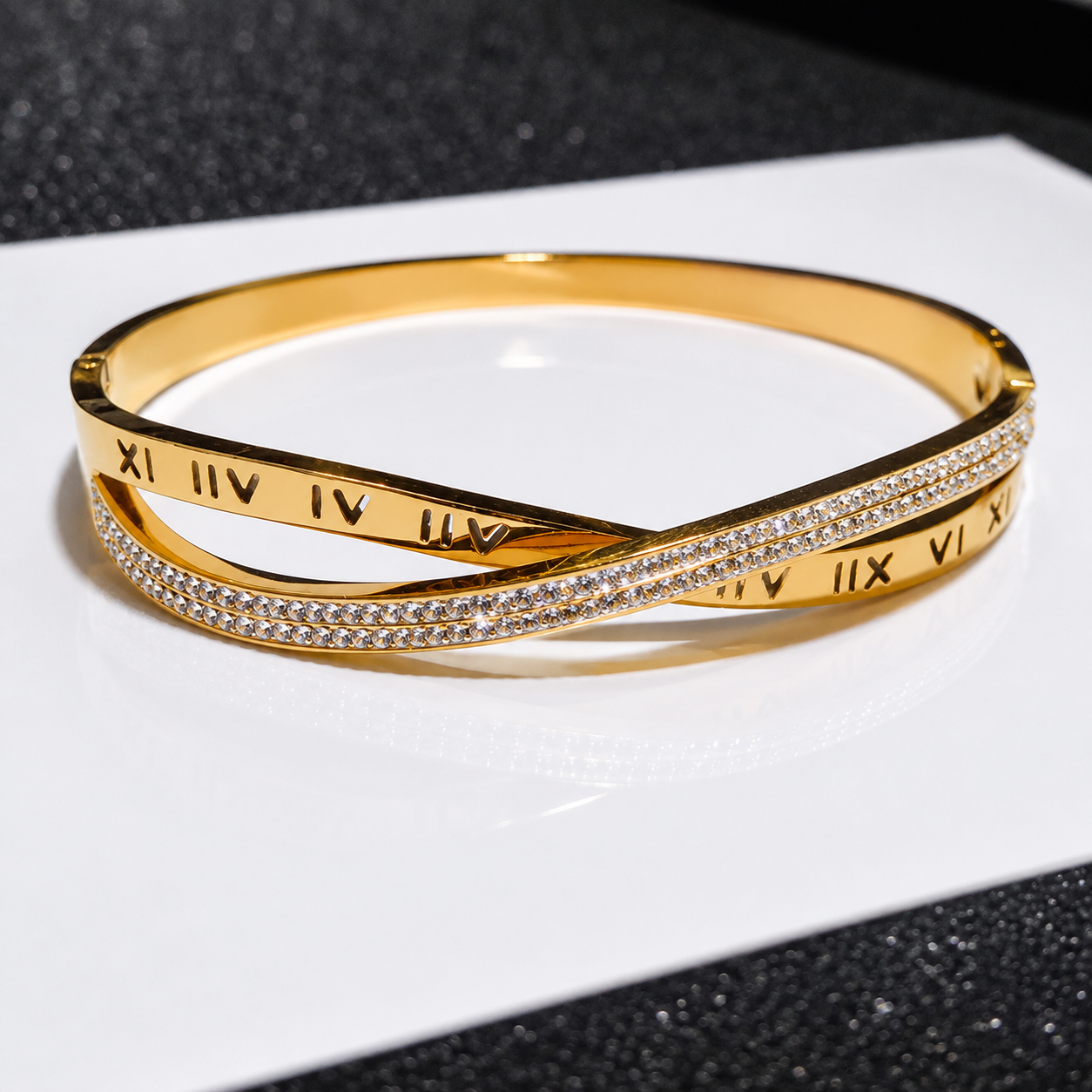 Roman Cross Bangle